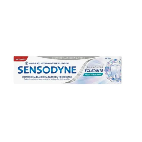 Sensodyne Dentifrice Blancheur Eclatante Protection de L’email 75ml