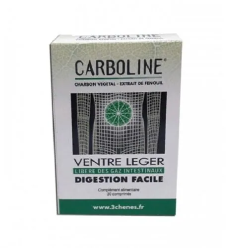 LES 3 CHENES Carboline Ventre Leger 30cps