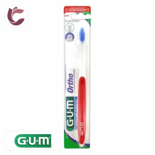 GUM Ortho Brosse a Dents Orthodontique 124