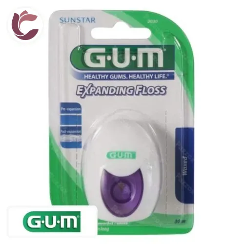GUM Expanding Floss Fil Dentaire 2030
