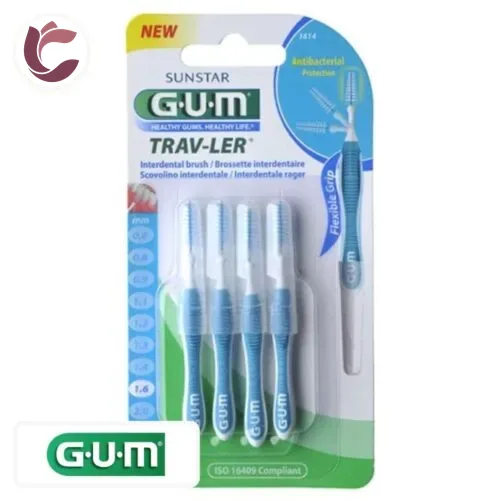 GUM Trav-Ler Brossettes Interdentaires 1614 1.6 Mm
