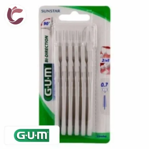 GUM Bi-Direction Brossettes Interdentaires 2114 0.7 Mm