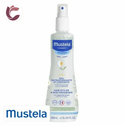 MUSTELA Bebe-Enfant Eau Rafraichissante et Coiffante 200ml