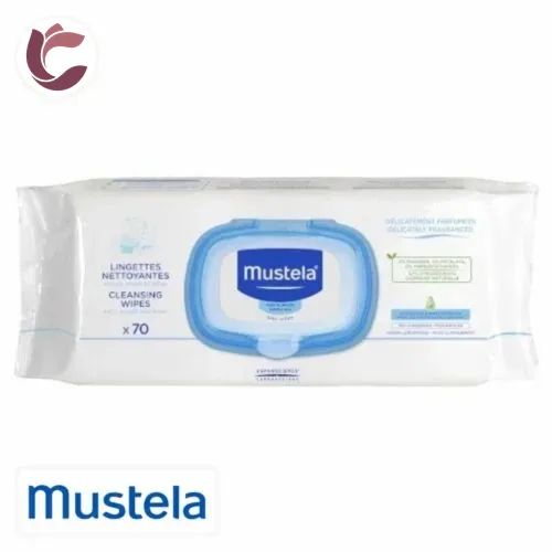 MUSTELA Bebe-Enfant Lingettes Nettoyantes 70u