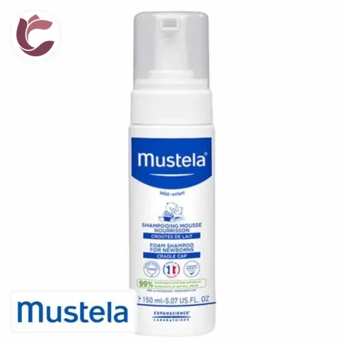 MUSTELA Bebe-Enfant Shampoing Mousse Nourrisson Croutes de Lait 150ml