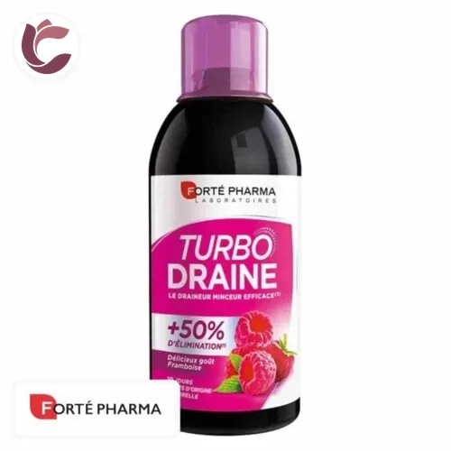 FORTE PHARMA Turbo Draine Minceur Gout Framboise 500ml
