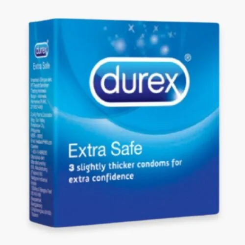 DUREX Preservatifs Extra Safe (legerement Plus Epais) 3u