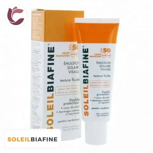 BIAFINE Soleilbiafine Emulsion Solaire Visage SPF50 50ml