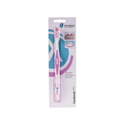 MIRADENT Brosse a Dent Carebrush White Rose