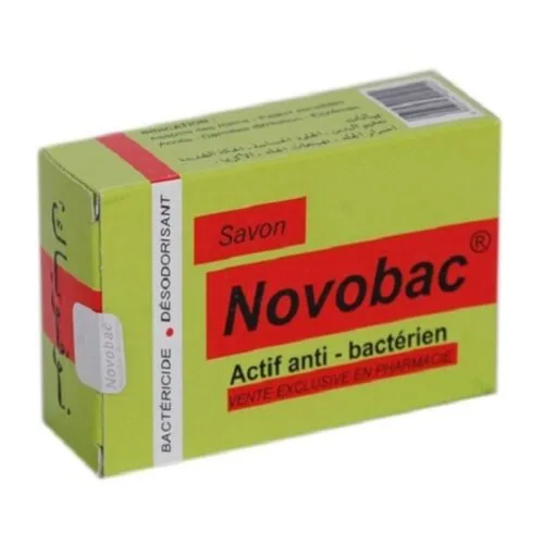 NOVOBAC Savon Actif Anti Bacterien 100G