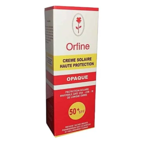 ORFINE Creme Solaire Teinte Opaque SPF50+ 50ml