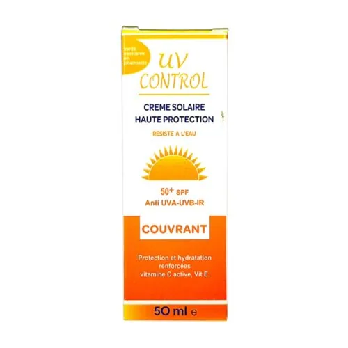 UV CONTROL Creme Ecran Total Spf50 Couvrant 50ml