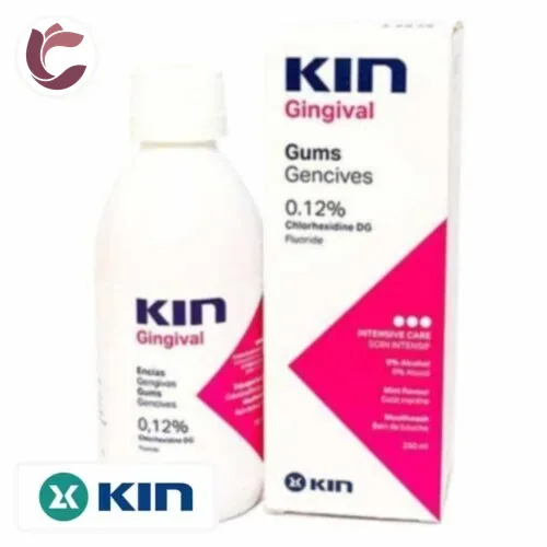 KIN Gingival Bain de Bouche Gencives 0,12% Chlorhexidine Soin Intensif 250ml