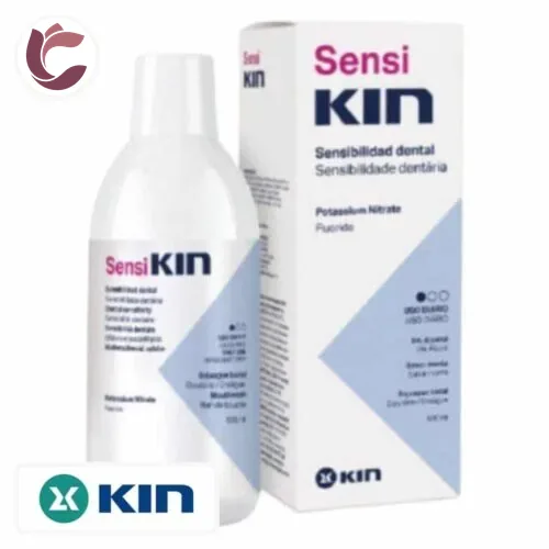 KIN Sensi Bain de Bouche Sensibilite Dentaire Usage Quotidien 250ml
