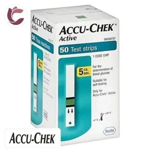 ACCU-CHEK Active Bandelettes Test de Glycemie 25u