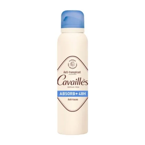 CAVAILLES Deodorant Absorb+ Anti-Traces 48h Spray 150ml