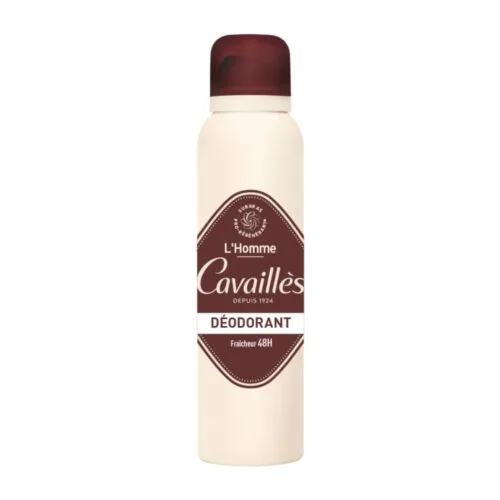 CAVAILLES Deodorant Homme Fraicheur 48h Spray 150ml