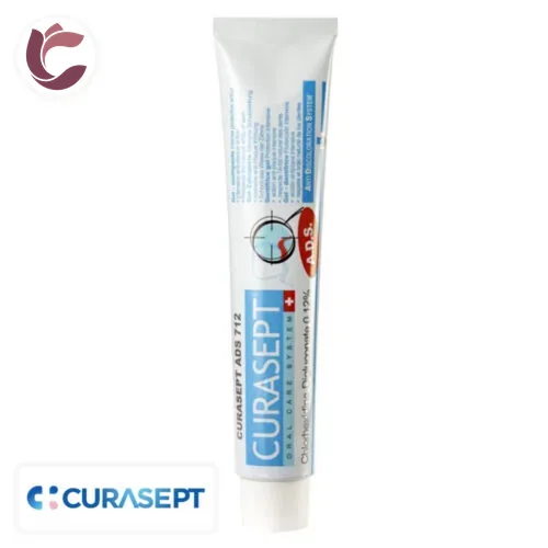CURASEPT Ads 712 Gel Dentifrice 0,12% Chx 75ml