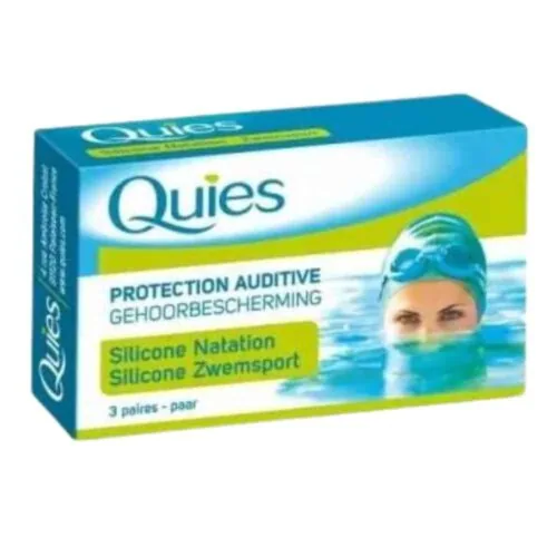 QUIES Silicone Natation 3x2u