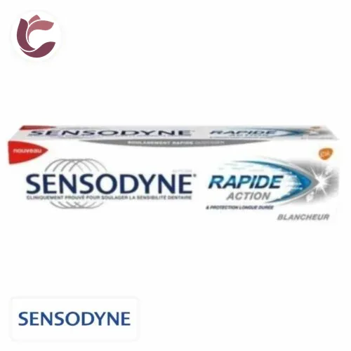 SENSODYNE Dentifrice Rapide Action Blancheur 75ml