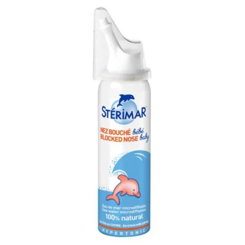 STERIMAR Spray Nasal Bebe Nez Bouche Eau de Mer Microdiffusee 50ml