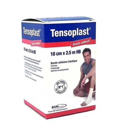 TENSOPLAST Bande Adhesive Elastique 2.5*10