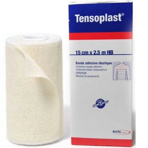 TENSOPLAST Bande Adhesive Elastique 2.5*15