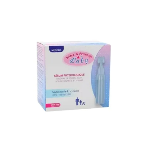 PRINCE ET PRINCESSE Serum Physiologique 20*5Ml