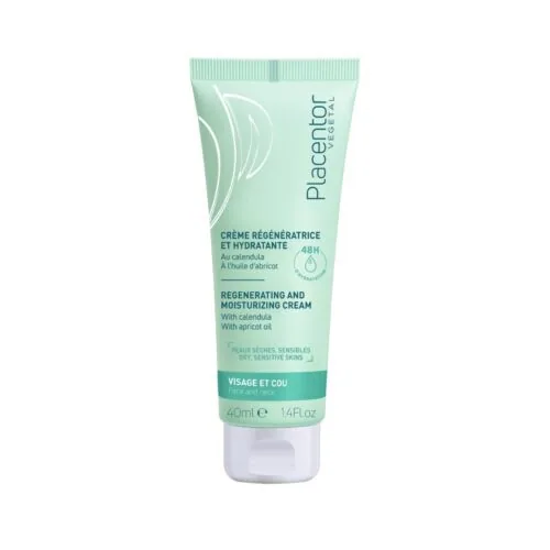 PLACENTOR Creme Regenerante et Hydratante Peaux Seches 40Ml