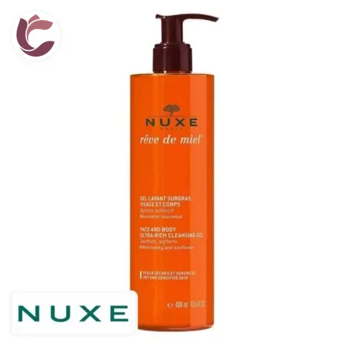NUXE Reve de Miel Gel Lavant Surgras Apaisant 400ml