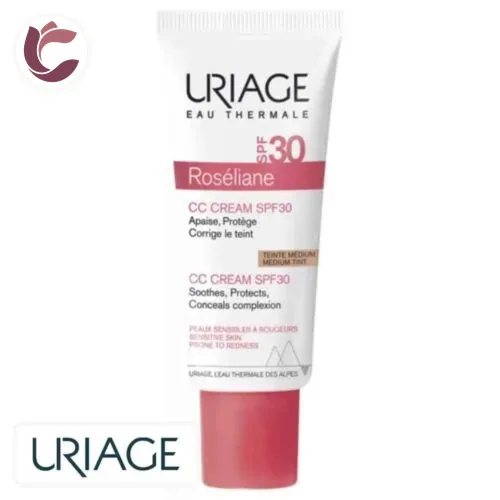 URIAGE Roseliane CC Creme Teinte Medium Apaise et Corrige le Teint SPF30 40ml