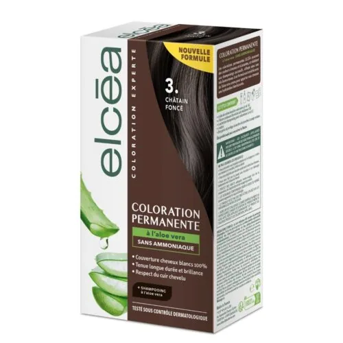 ELCEA Coloration Châtain Foncé 3