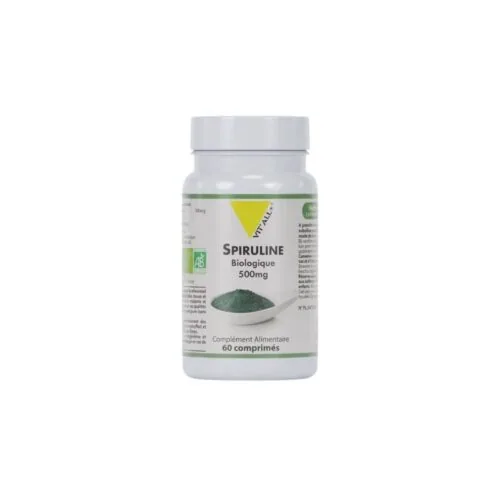 VITALL+ Spiruline 500Mg 60 Capsules