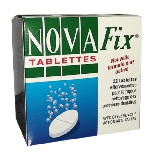 URGO Novafix Tablettes Effervescentes Nettoyage Rapide 32u
