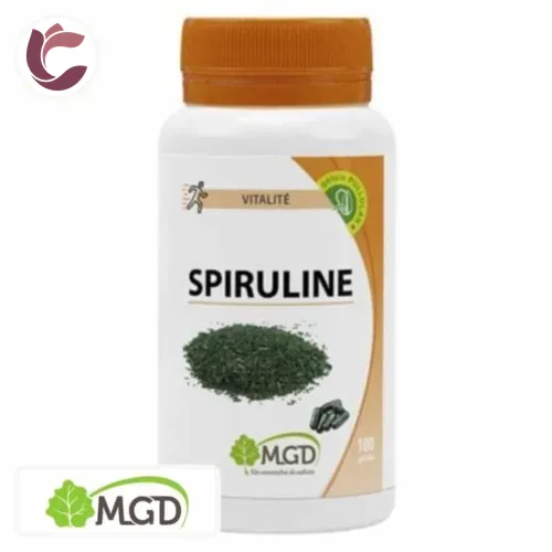 MGD NATURE Vitalite Spiruline 100 Comprimes