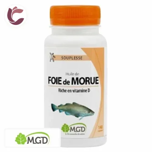 MGD NATURE Souplesse Huile de Foie de Morue 140 Gelules