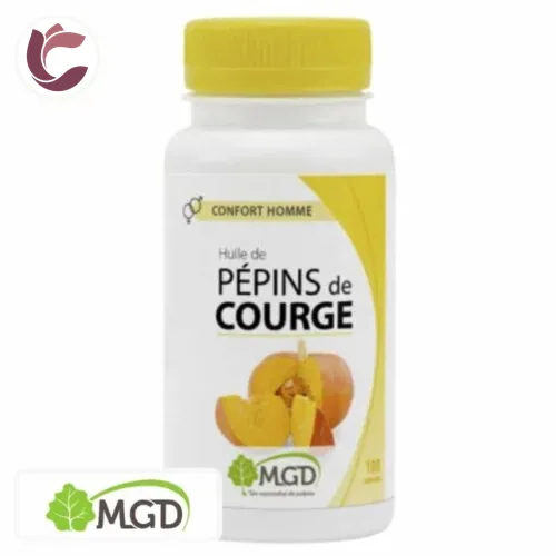 MGD NATURE Confort Homme Huile de Pepins de Courge 100 Capsules