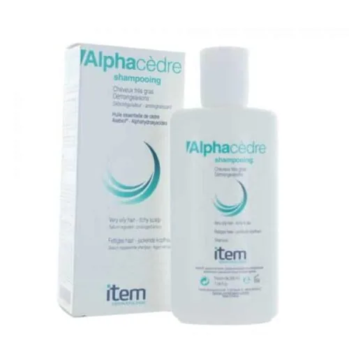 ITEM Alphacedre Shampoing Demangeaisons Cheveux Tres Gras 200ml