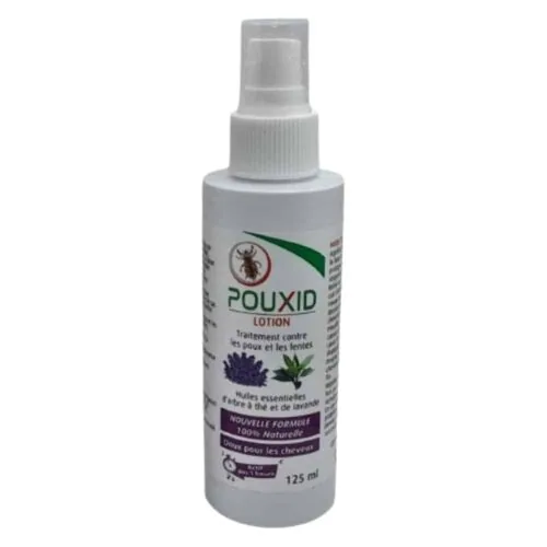 POUXID Lotion Traitement Anti-Poux et Lentes 125ml