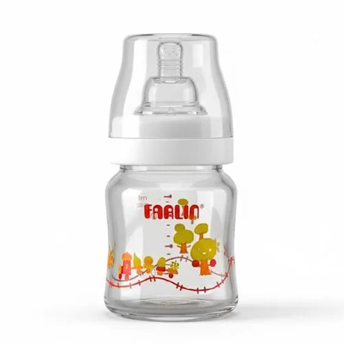 FARLIN Biberon en Verre Col Large Boroc 240ml
