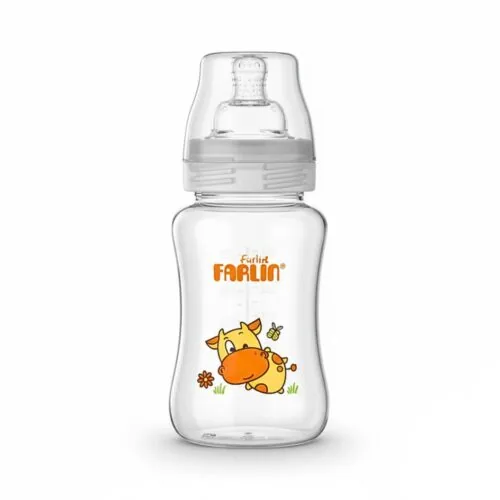 FARLIN Biberon en Verre Boroc Col Large 120ml