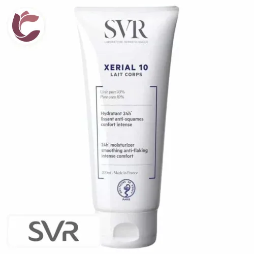 SVR Xerial 10 Lait Corps Hydratant 24h Lissant Anti-Squames Confort Intense 200ml