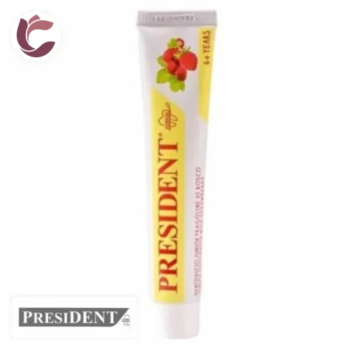 PRESIDENT Dentifrice Junior 6ans+ Gout Fraise 50ml