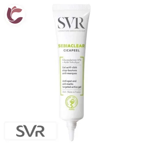 SVR Sebiaclear Cicapeel Gel Actif Cible Stop-Boutons Anti-Marques 15ml
