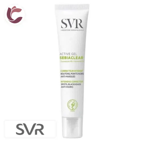SVR Sebiaclear Active Gel Correcteur Intensif Boutons Points Noirs Anti-Marques 40ml