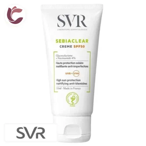 SVR Sebiaclear Creme Solaire Matifiante Anti-Imperfections SPF50 40ml