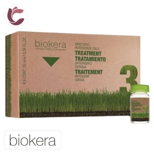 BIOKERA Traitement Intensif Cheveux Gras 6x 10ml
