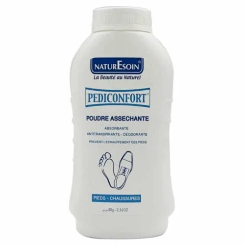 NATURESOIN Pediconfort Poudre Assechante Absorbante Pieds 80g