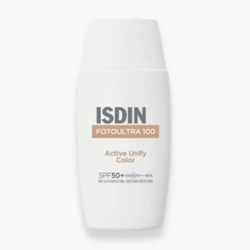 ISDIN Fotoultra 100 Active Unify Color Solaire Teinte Depigmentant SPF50+ 50ml