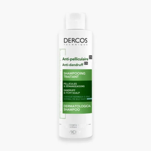 VICHY Dercos DS Shampoing Traitant Anti-Pelliculaire Cheveux Normaux a Gras 200ml